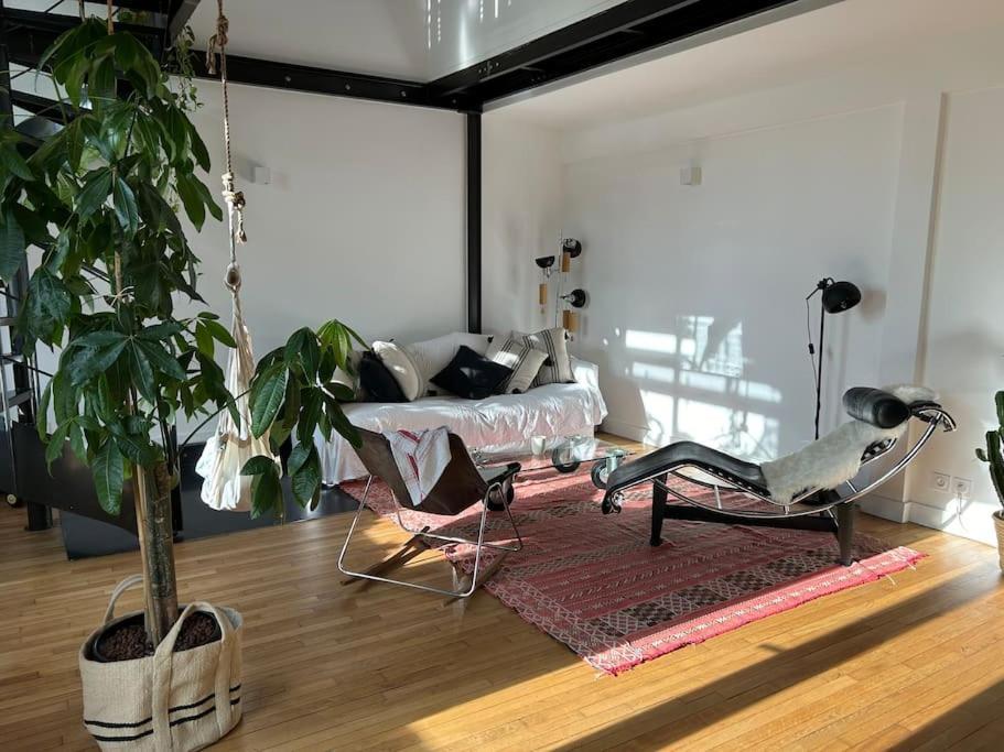 ארקואיל Duplex Apartment With Terrace And Closed Parking - Stade Charlety Paris מראה חיצוני תמונה